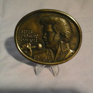 Elvis Presley belt buckle